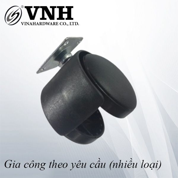 Bánh xe đế vuông không khóa - Mã 1401.4.05040