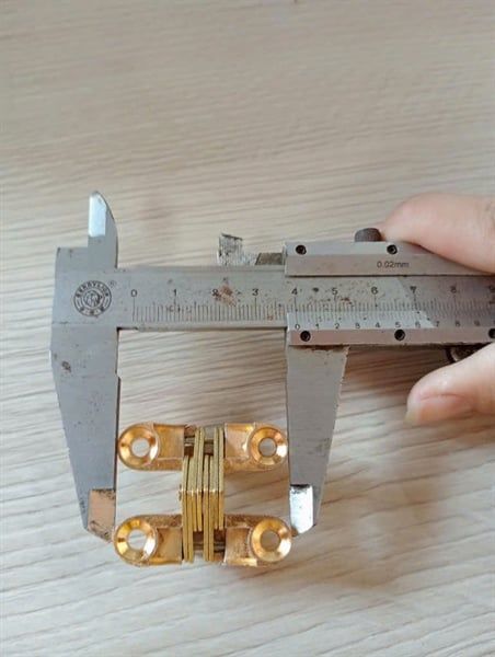 Bản lề chữ thập,kích thước 13x40mm - Mã 1260.2.11597
