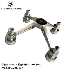 Chân Nhện 4 Chân Kẹp Kính – Mã 5100.2.00137