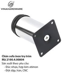 Chân Inox Trụ - Mã 2100.4.00804