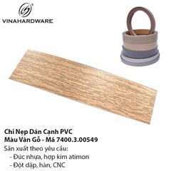 Cuộn Chỉ Dán Cạnh PVC Vân Gỗ – Mã 7400.4.06880