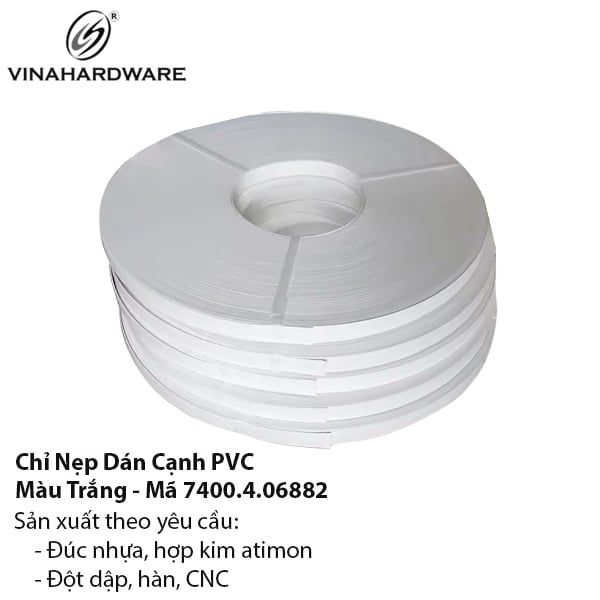 Cuộn Chỉ Dán Cạnh PVC Vân Gỗ – Mã 7400.4.06880