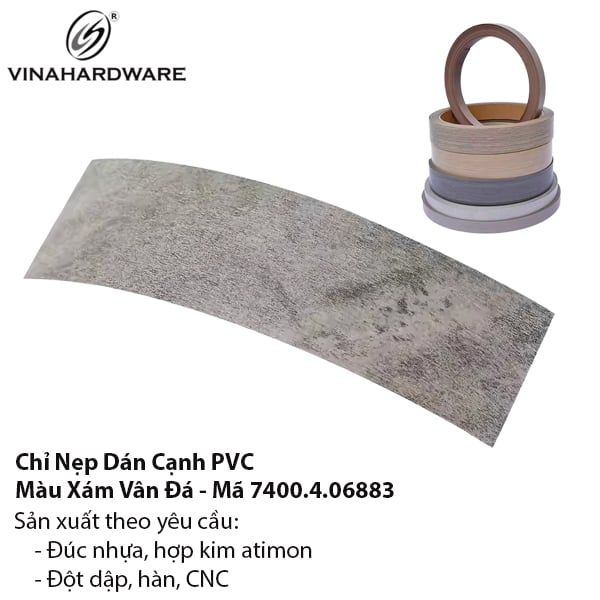 Cuộn Chỉ Dán Cạnh PVC Vân Gỗ – Mã 7400.4.06880