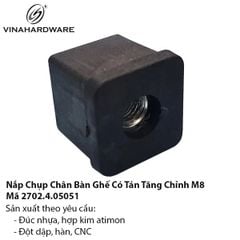 Nắp Chụp Chân Bàn Có Tán Tăng Chỉnh M8 – Mã 2702.4.05051