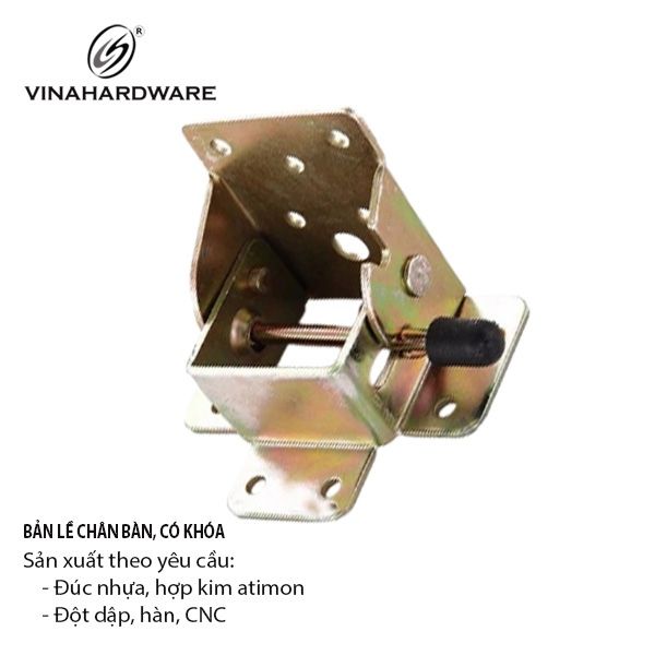 Bản Lề Chân Bàn Có Khóa Vinahardware - 1260.3.11457