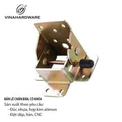 Bản Lề Chân Bàn Có Khóa Vinahardware - 1260.3.11457