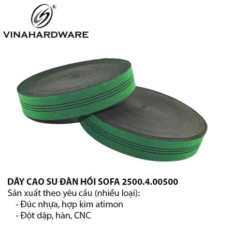 Dây Cao Su Đàn Hồi – Mã 2500.4.00500