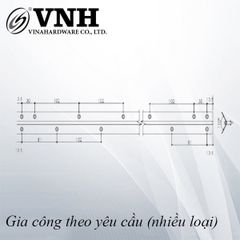 Bản lề piano xi mạ kẽm bảy màu 1240.1.37047