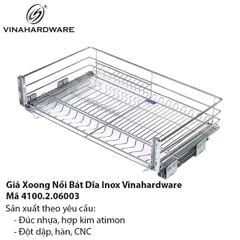 Giá Xoong Nồi Bát Dĩa Inox - Mã 4100.2.06003