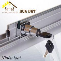 Khóa nhấn kính khung nhôm - Mã 6300.2.02960