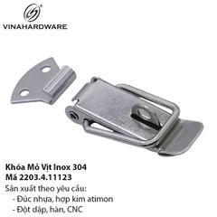 Khóa Mỏ Vịt Inox 304 – Có Chốt Khóa – 50mm