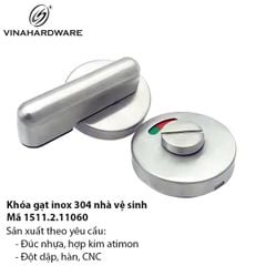 Khóa Gạt Toilet Inox 304 – Mã 1511.2.11060