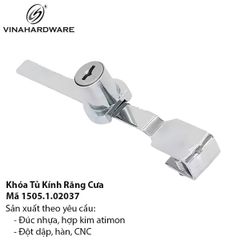 Khóa gắn ngoài tủ kính lùa - Mã 1505.1.02037