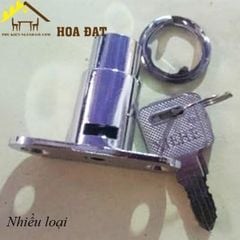 Khóa nhấn kính cửa khung nhôm - Mã 1501.1.09494