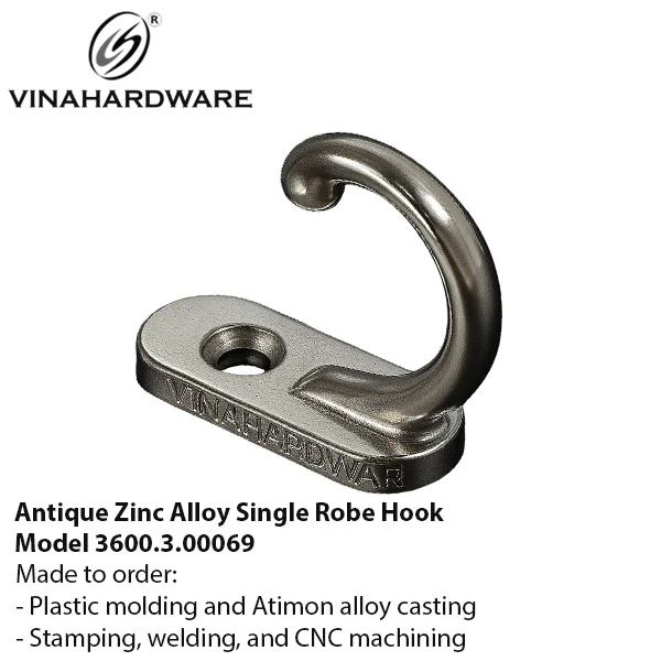 Móc Áo Đơn Chấu 28mm – Mã 3600.3.00069