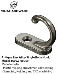 Móc Áo Đơn Chấu 28mm – Mã 3600.3.00069