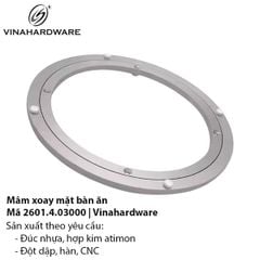 Mâm Xoay Nhôm CNC Cho Bàn Tròn – Mã 2601.4.03000
