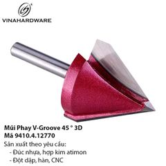 Mũi phay V-Groove 45 ° - Mã 9410.4.12770