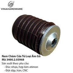 Nam Châm Âm Gỗ Giữ Cửa Tủ – 3400.2.03968