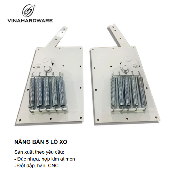 Phụ kiện thông minh nâng bàn 5 lò xo Vinaharware