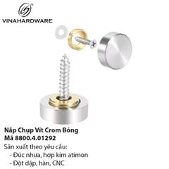 Bộ Nắp Chụp Vít Crom Bóng – Mã 8800.4.01292