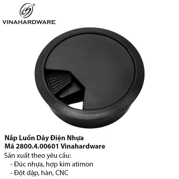 Nắp Luồn Dây Bằng Nhựa Ø60mm – Mã 2800.4.00601