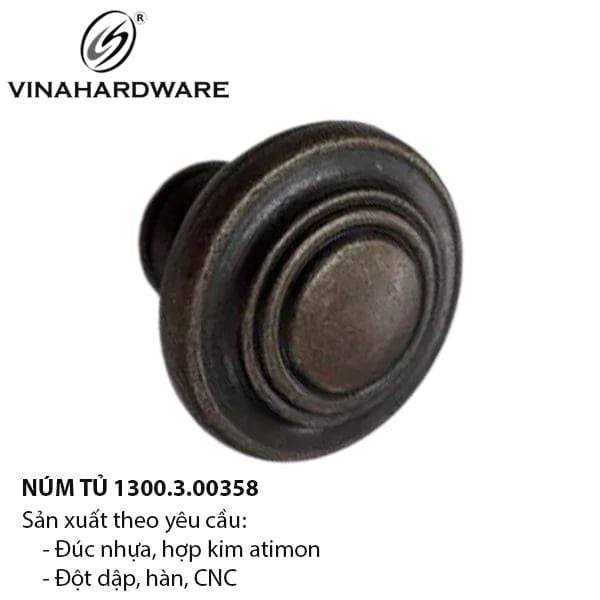 Núm Tủ Màu Giả Cổ 1300.3.00358