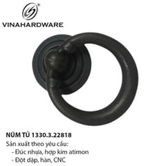 Núm Tủ Khoen Màu Đồng Đen – Mã 1330.3.22818