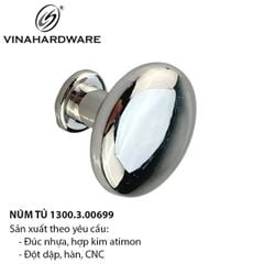 Núm Tay Nắm Tủ 1300.3.00699 – Chắc Tay – Bền Màu – Sang Trọng