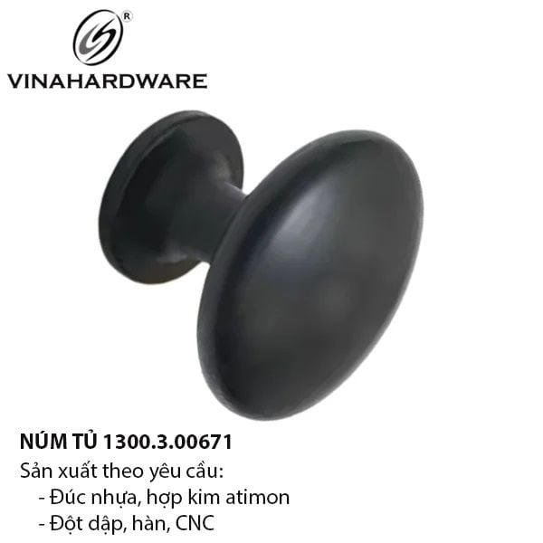 Núm Tủ Tròn Giả Cổ 29mm – Nhỏ Gọn, Tiện Dụng – Mã 1300.3.00671