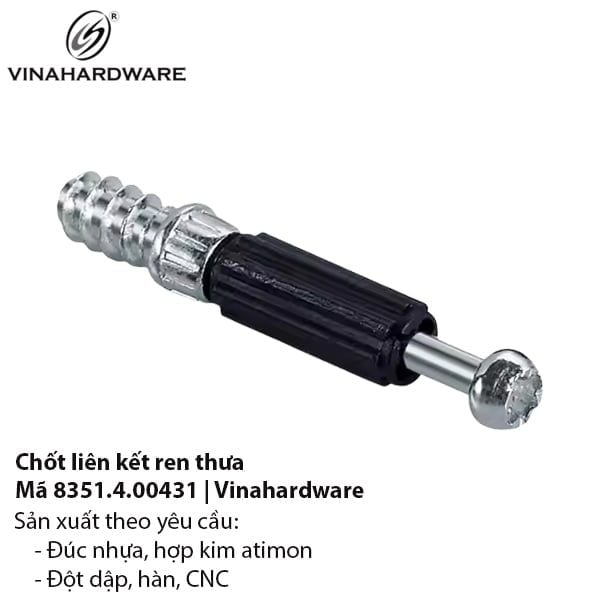 Chốt Liên Kết Gỗ Ren Thưa – Mã 8351.4.00431