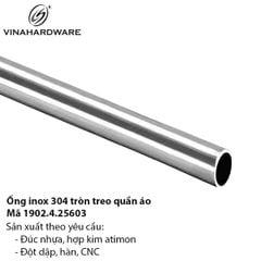 Ống inox tròn treo đồ – Mã 1902.4.25603