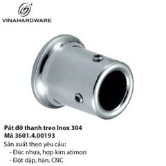 Pát đỡ thanh treo tròn Inox 304 Vinahardware – Mã 3601.4.00193 (cái)