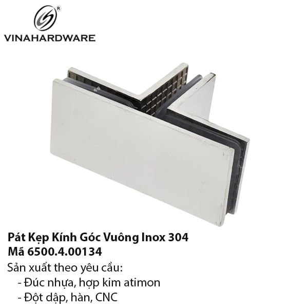 Pát Kẹp Kính Góc 90 Độ – Mã 6500.4.00134