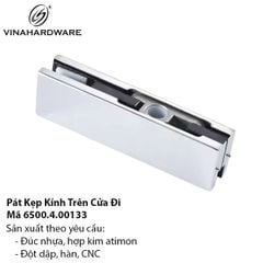 Pát Kẹp Kính Trên Inox 304 – Mã 6500.4.00133