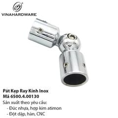 Pát Kẹp Ray Lùa Kính Khớp Cầu Inox - Mã 6500.4.00130