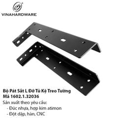 Pát Sắt L Đỡ Kệ Treo Tường - 1602.1.32036