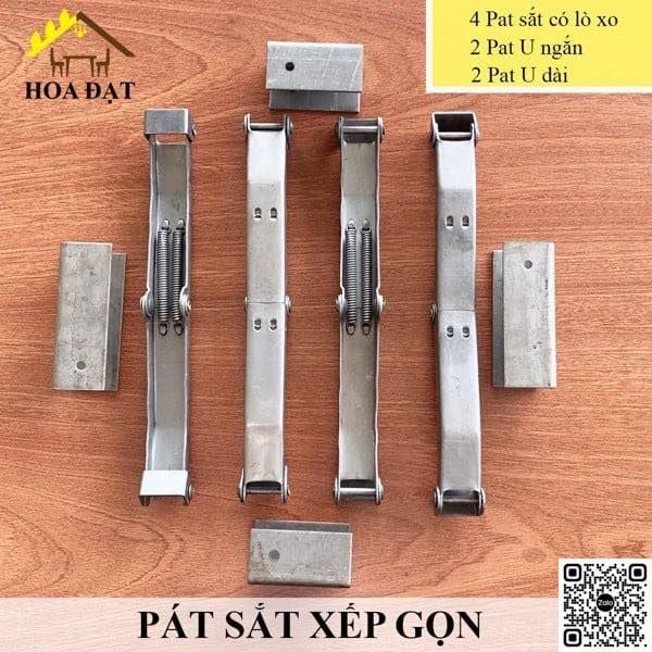 Pát Sắt Gấp Gọn 1602.1.10280 – Giải Pháp Thi Công Bàn Gấp Nhanh Gọn