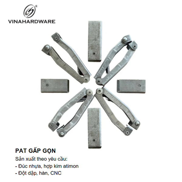 Pát Sắt Gấp Gọn 1602.1.10280 – Giải Pháp Thi Công Bàn Gấp Nhanh Gọn