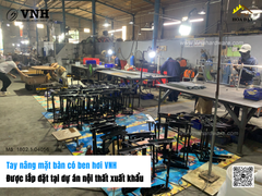 Tay nâng mặt bàn 50kg, có khóa cài Vinahardware