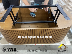 Tay nâng mặt bàn 50kg, có khóa cài Vinahardware