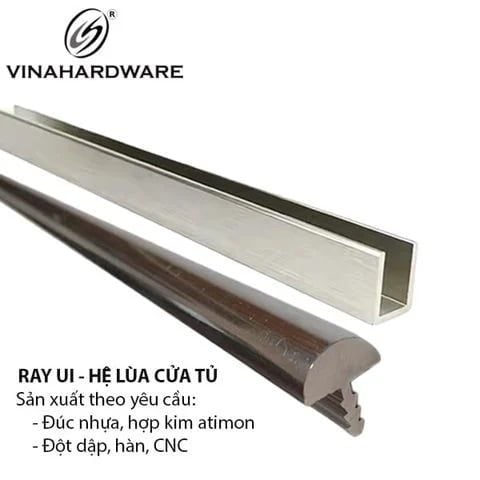 Ray nhôm UI màu trắng