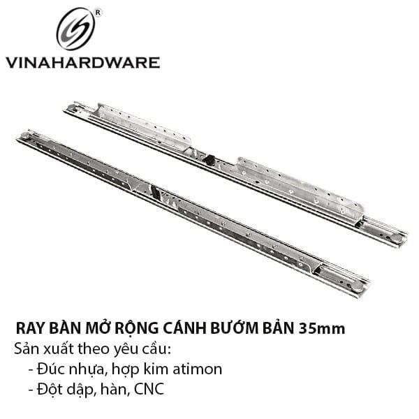 Ray trượt bàn mở rộng cánh bướm - Mã 1150.1.05600