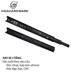 Ray trượt bi 3 tầng bản 42 - Màu đen 1122.2.02300