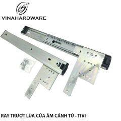 Ray trượt giấu cánh cửa tủ - Mã 1180.2.10550