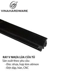 Thanh ray V cho cửa tủ lùa - Mã 1170.3.19138-3