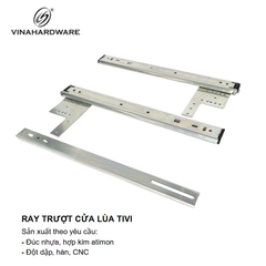 Ray trượt giấu cánh cửa tủ - Mã 1180.2.10550