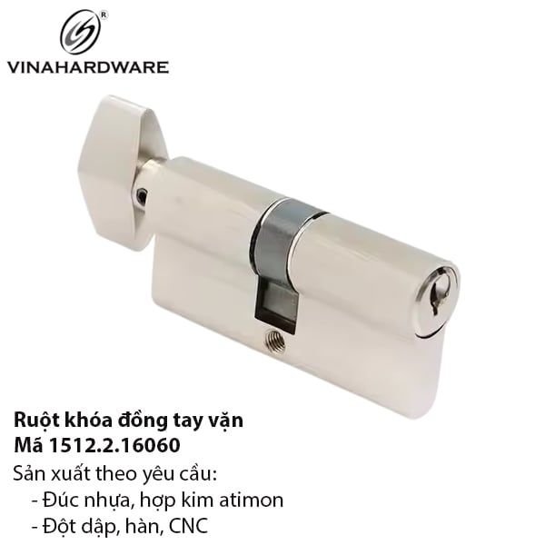 Ruột Khóa Đồng Tay Vặn – 1512.2.16060