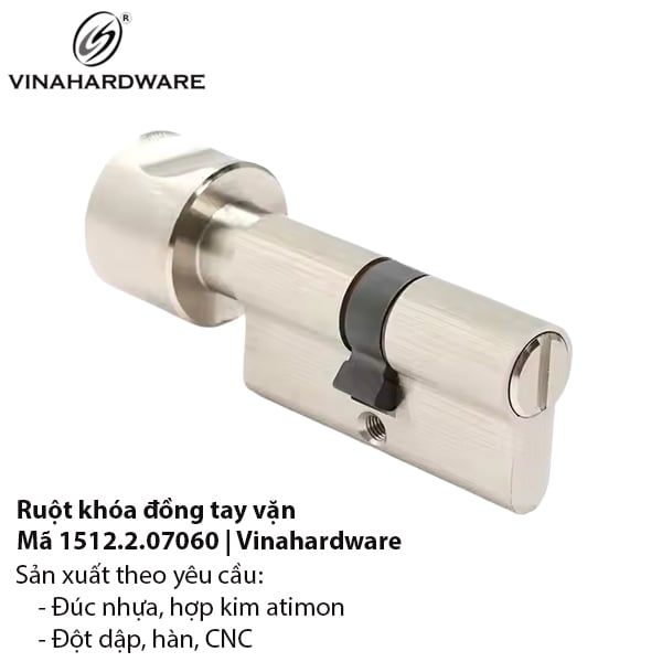 Ruột Khóa Tay Vặn Chống Gỉ - Mã 1512.2.07060