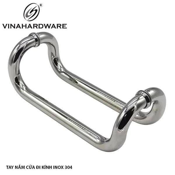 Tay Nắm Inox Cửa Kính – 1311.4.02300 – Nhỏ Gọn, Chắc Chắn, Đẹp Mắt